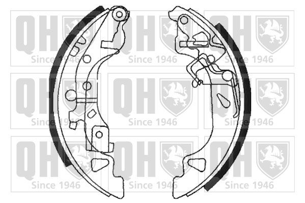 QUINTON HAZELL Piduriklotside komplekt BS1108